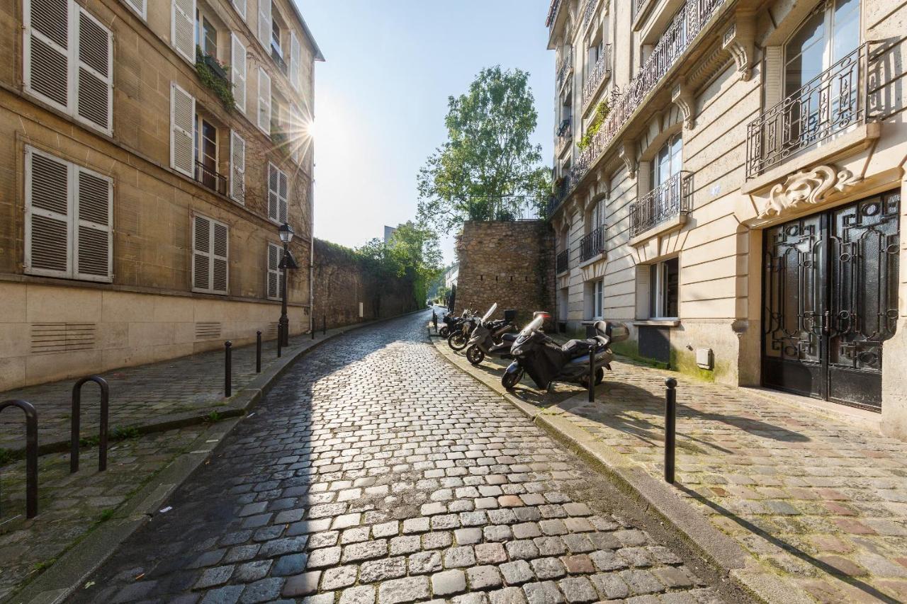 Sacre Petit Studio In The Coeur Of Montmartre Parijs Buitenkant foto